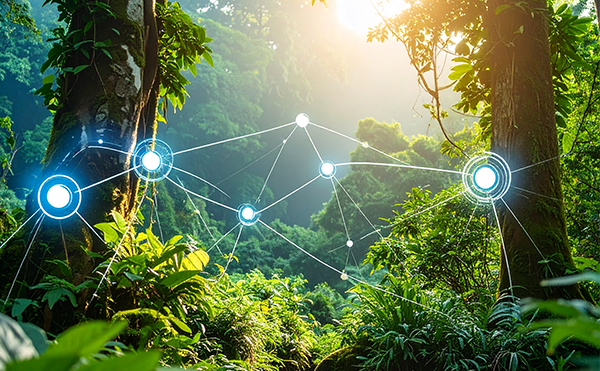 ランと共生とのネットワークイメージ